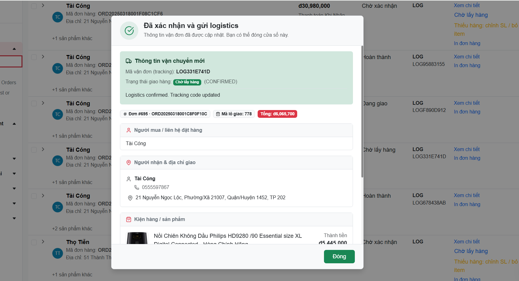 Checkout Screen 1