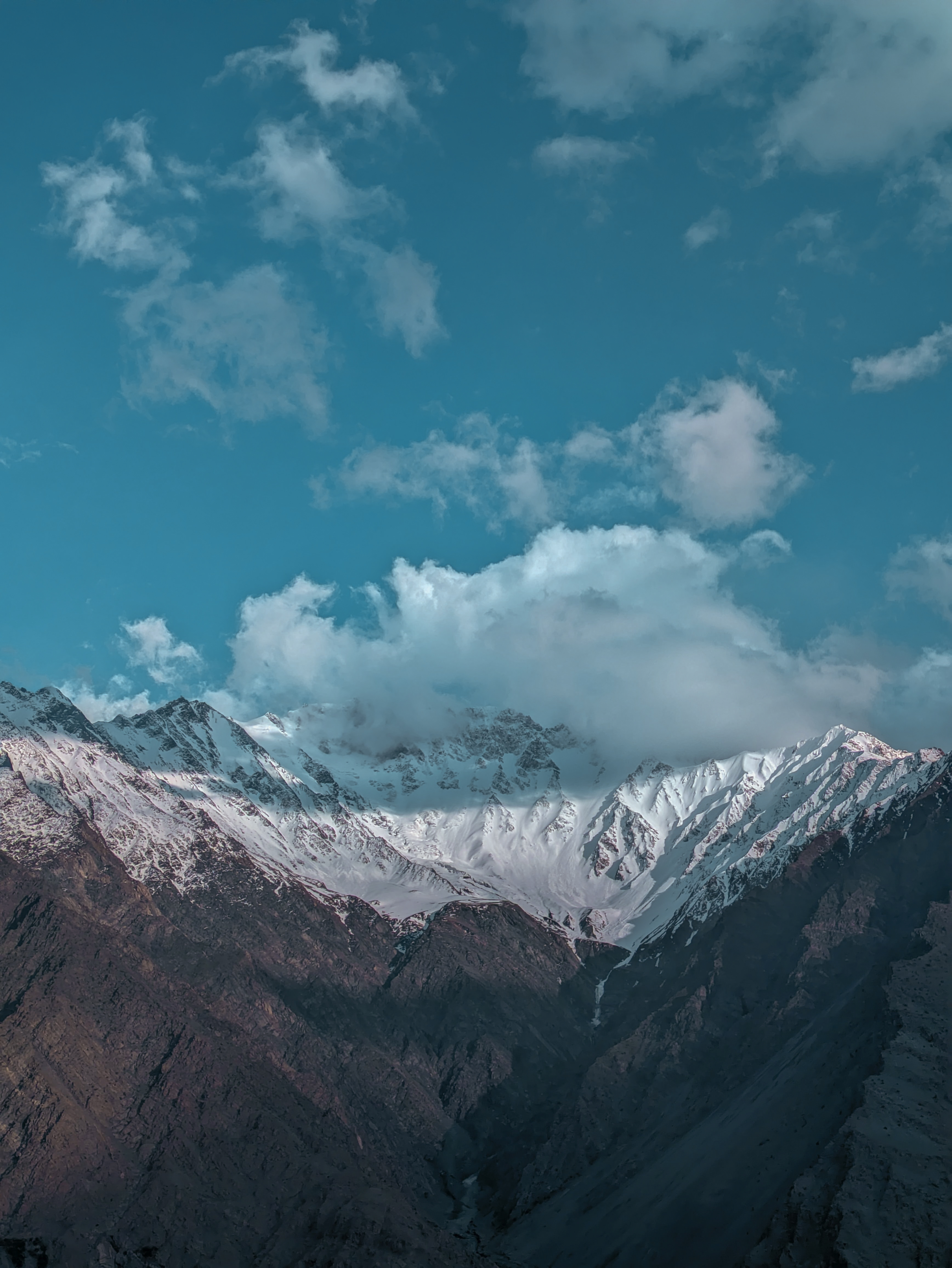 A cinematic mountain landscape.