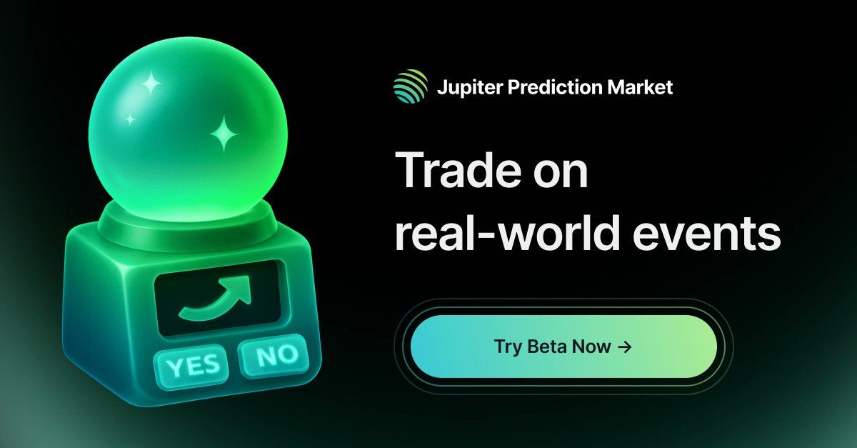 Jupiter prediction Market is LIVE