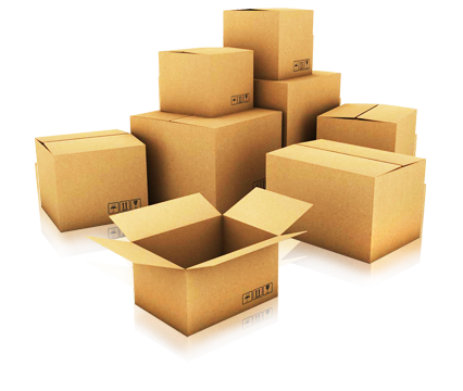 Montacargas con contenedor