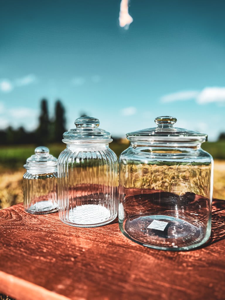 Vintage-Dekoration der Candy Bar