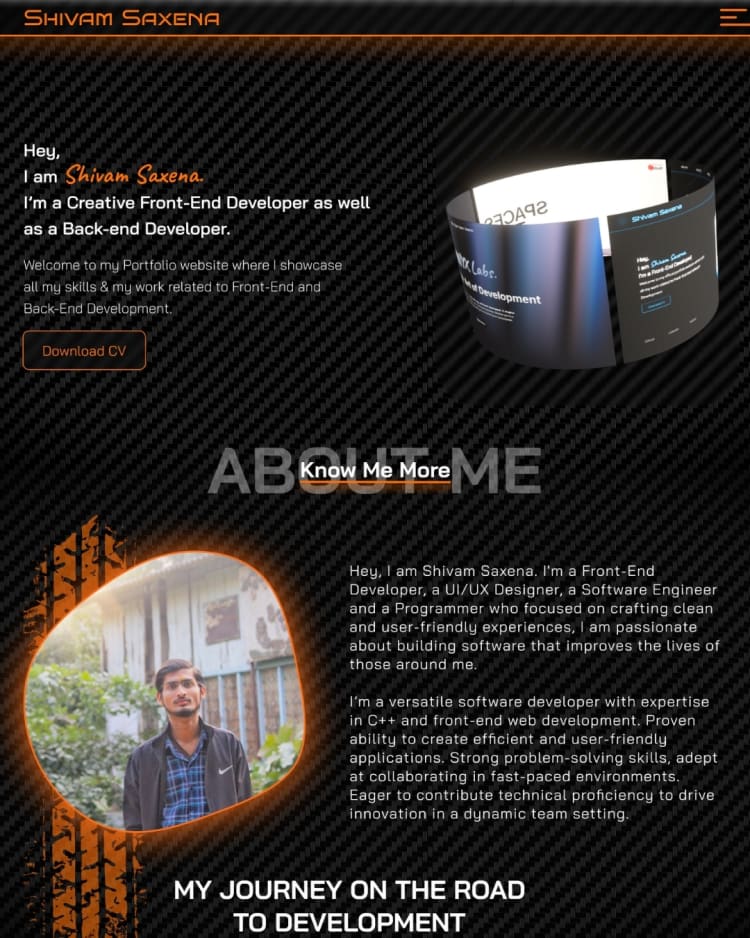 Work 2 - PORTFOLIO_SHIVAM-SAXENA