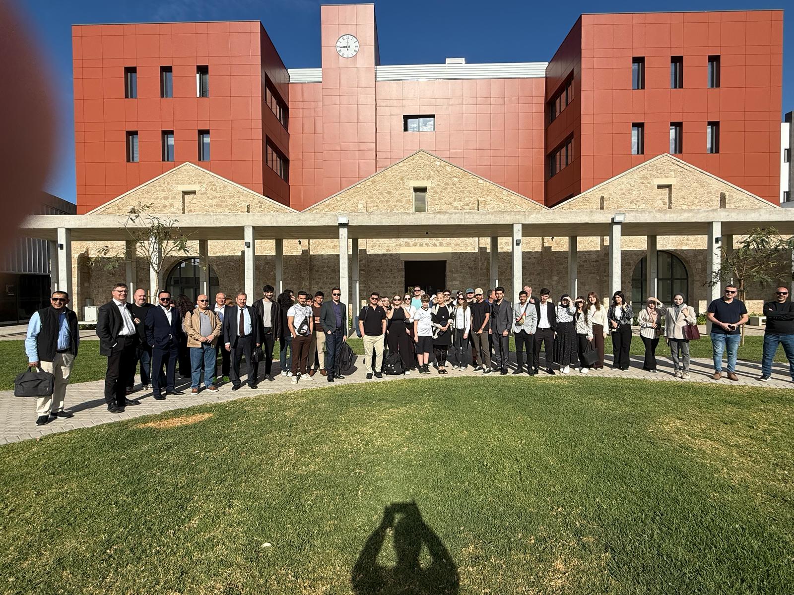 Participants of DoCH conference inside AUB Mediterraneo campus