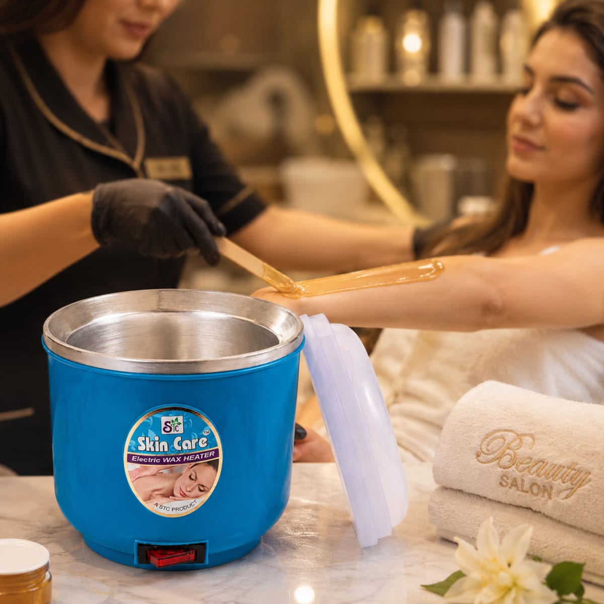 Automatic Wax Heater Blue Body — image 3