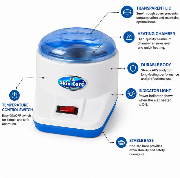 Normal Wax Heater Blue Base — image 3