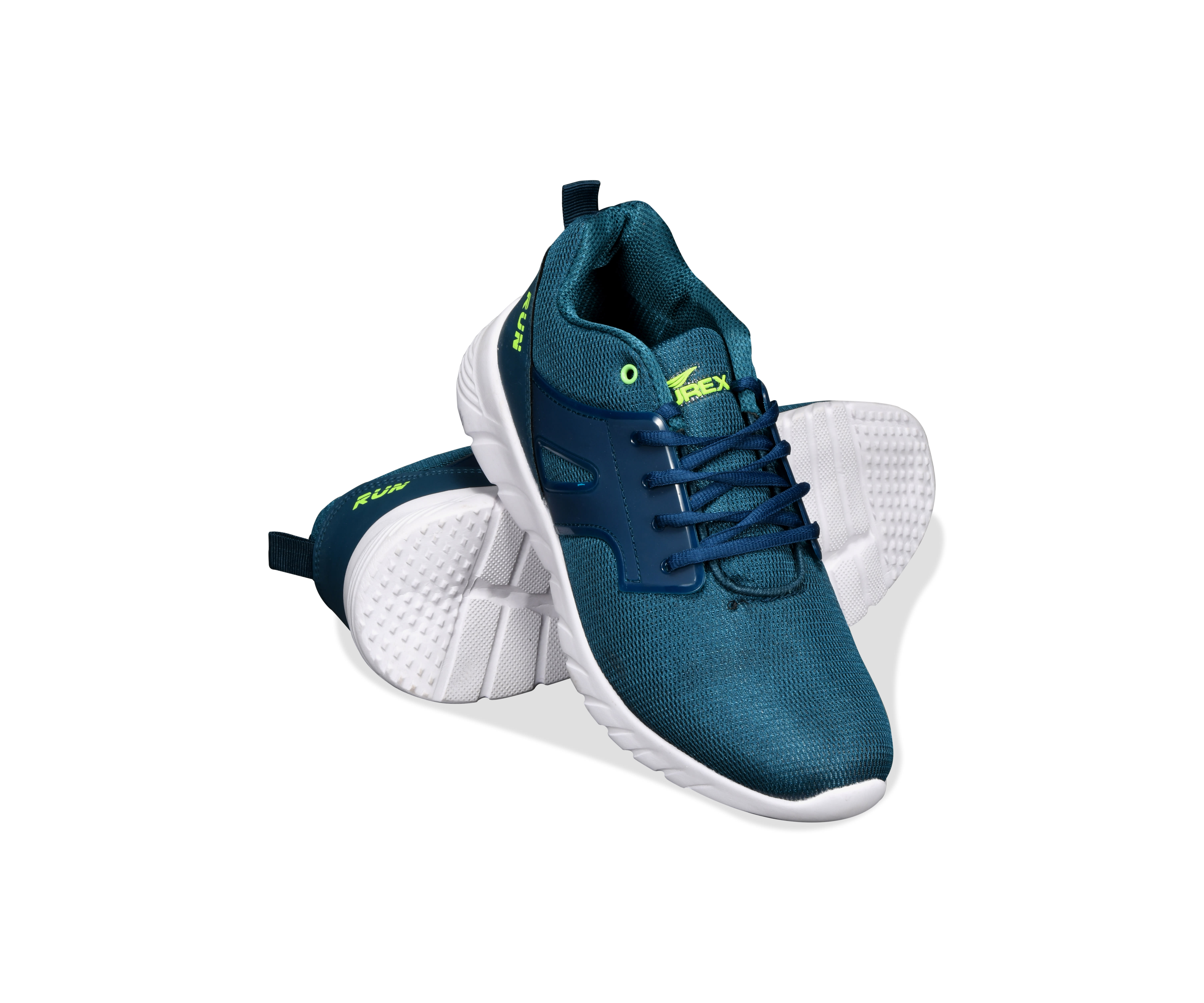 Men’s Teal Blue Running Shoes with EVA Sole | Lightweight Mesh Sports Shoes for Gym, Walking & Casual Wear