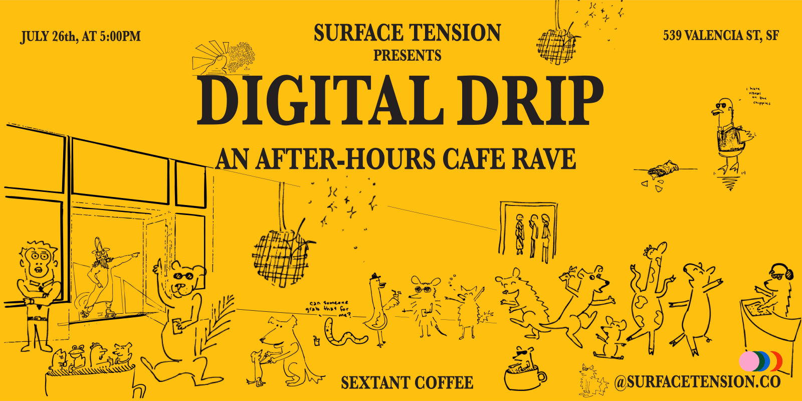 SURFACE TENSION: DIGITAL DRIP