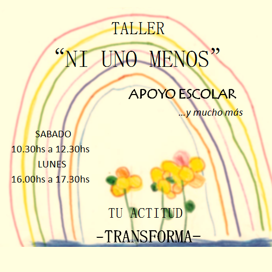 taller Ni uno menos