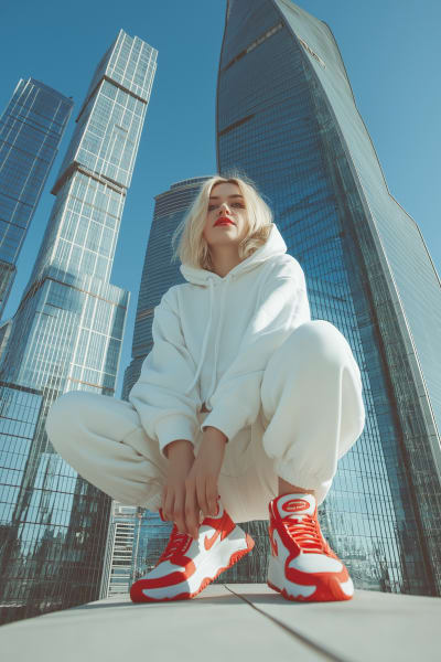 AI Digital Image - Urban Fashion Photography