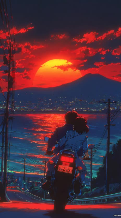 Epic Sunset Ride: Thrilling Coastal Adventure