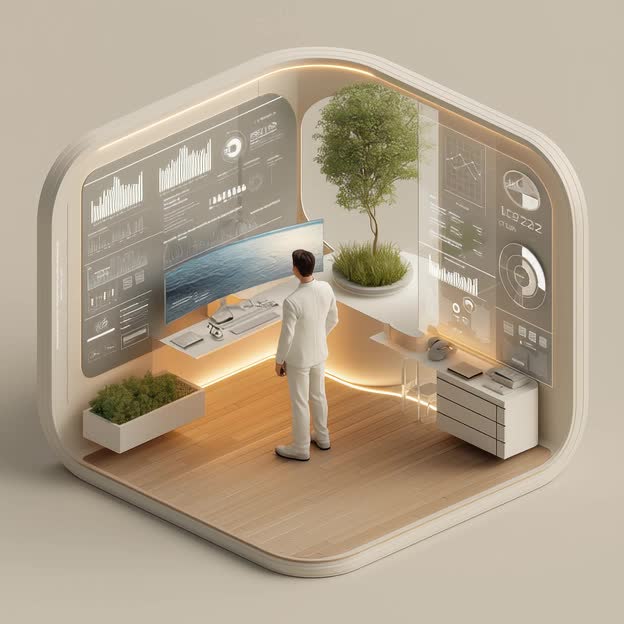 Modern Workspace: Where Elegance Meets Innovation