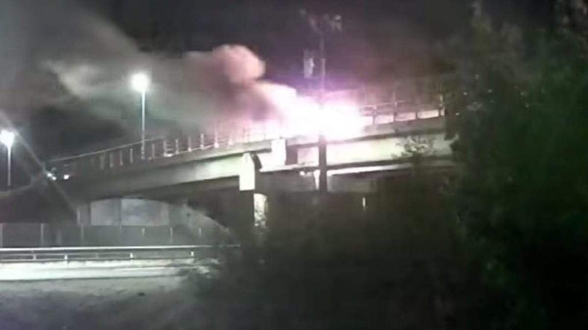 Choque y Vehículo Incendiado en Ruta 5 Sur de Victoria