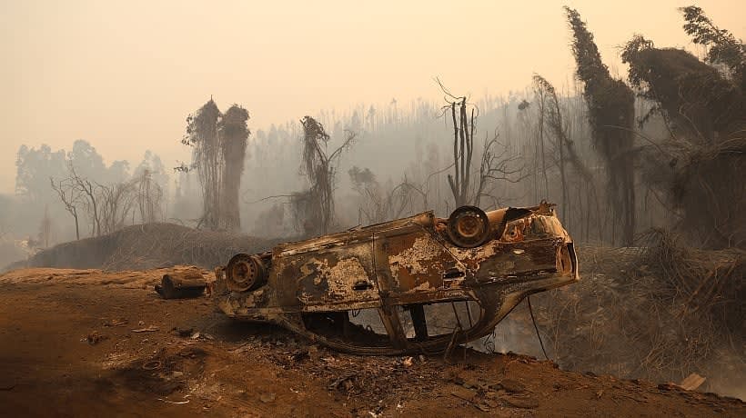 Los Lagos Envía Recursos a Incendios de Ñuble y Biobío