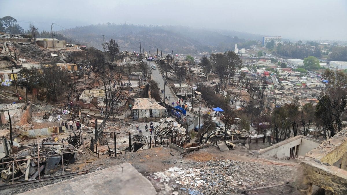 Incendios Forestales Siguen Activos y Sin Control en Biobío