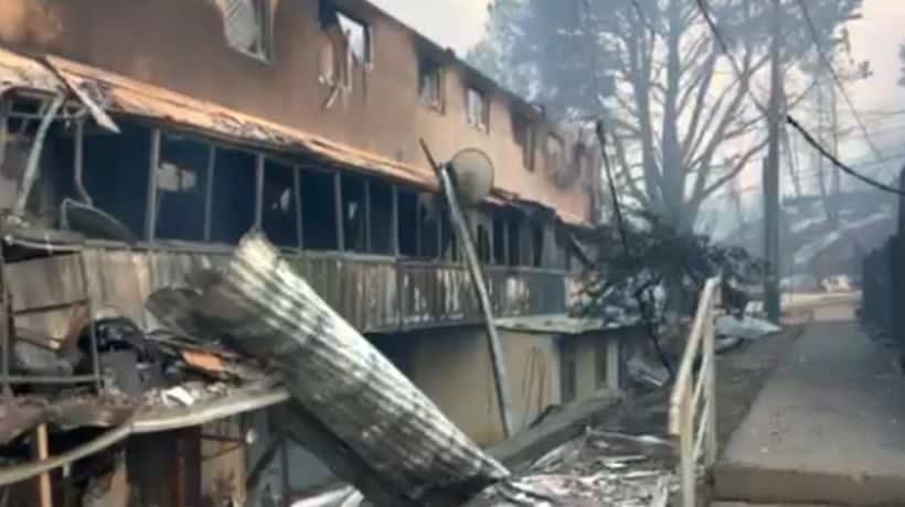 40 mil clientes sin luz en Tomé, Penco y Concepción por incendios