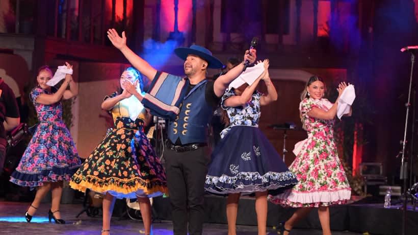 Ráfaga interpretó cueca en Festival del Huaso de Olmué