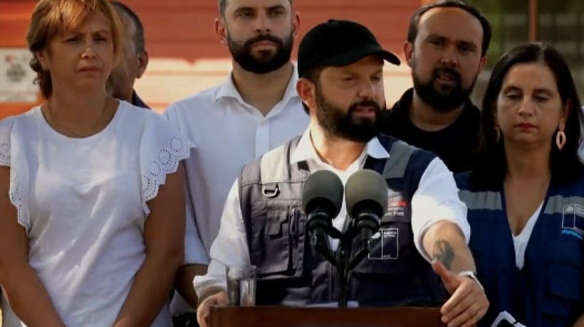 Presidente Boric: Evacuación por Incendios es Obligatoria