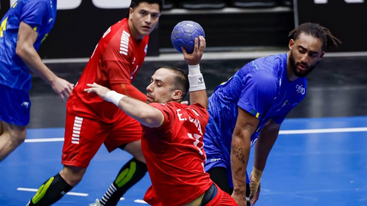 Chile pierde ante Brasil en clasificatorio de balonmano