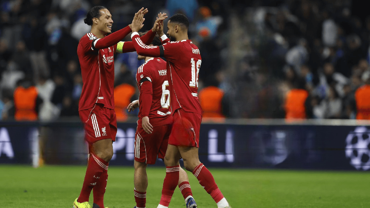 Liverpool Golea a Marsella y Mantiene Opción de Octavos Directos en Champions