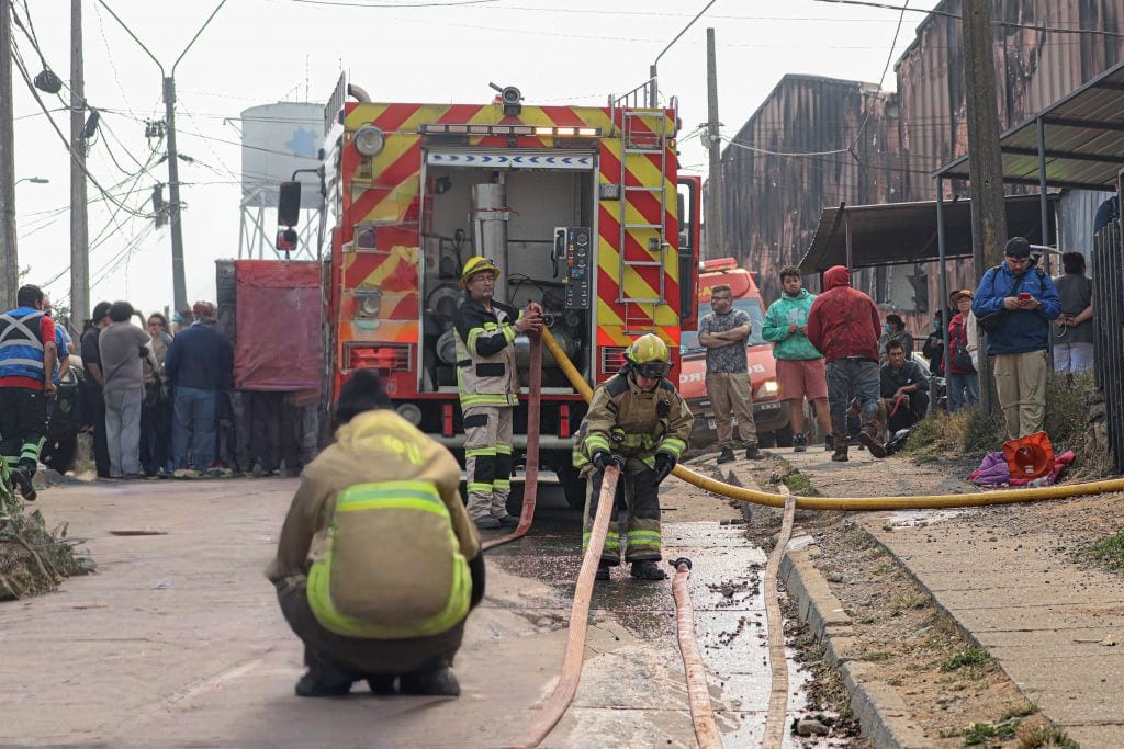 Ordenan Evacuación por Incendios en Hualqui, Concepción y Ránquil