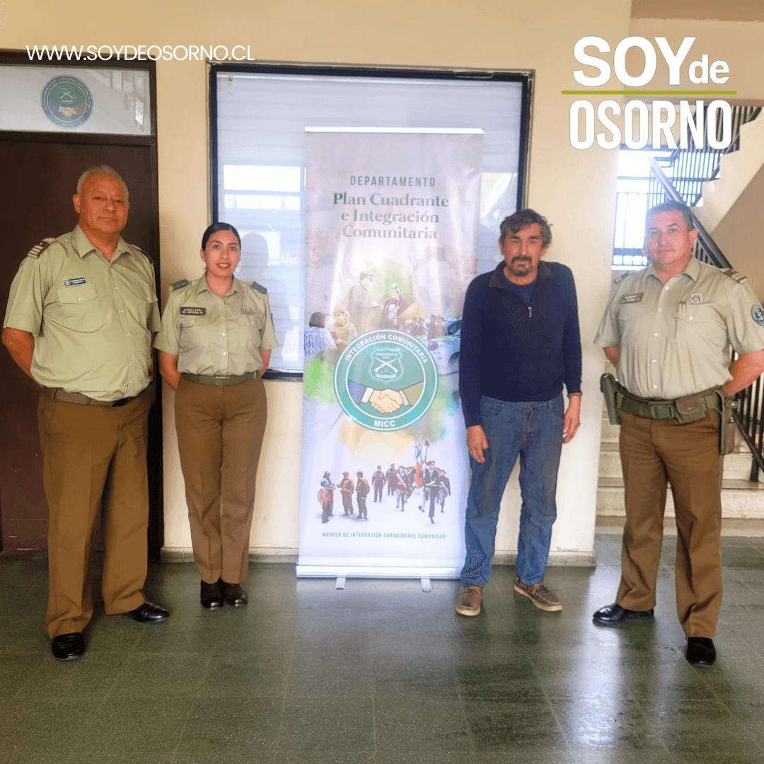 Reencuentro Familiar en Osorno y Rancagua por Carabineros