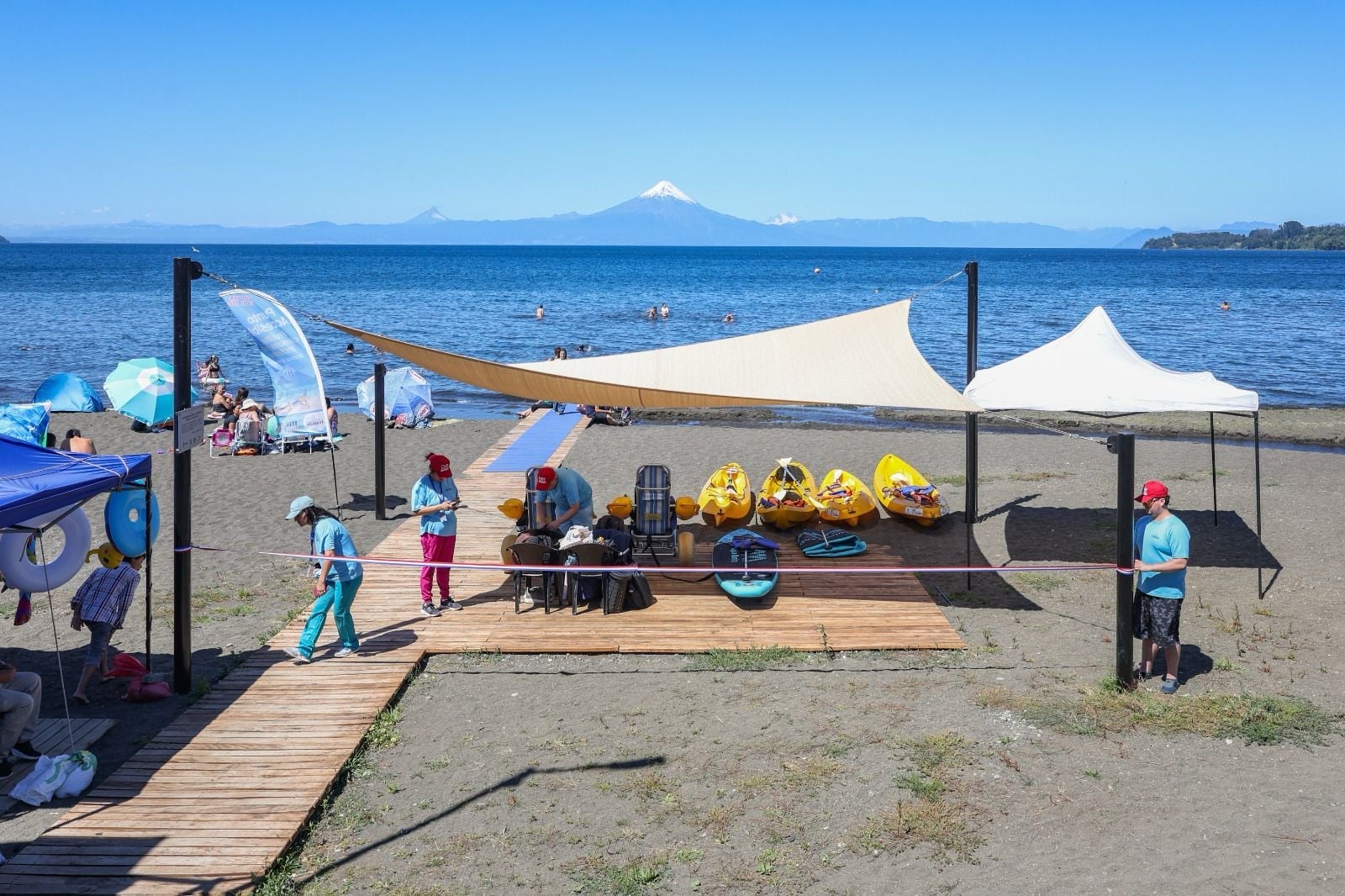 Frutillar Inaugura Punto Accesible en su Playa para Promover la Inclusión