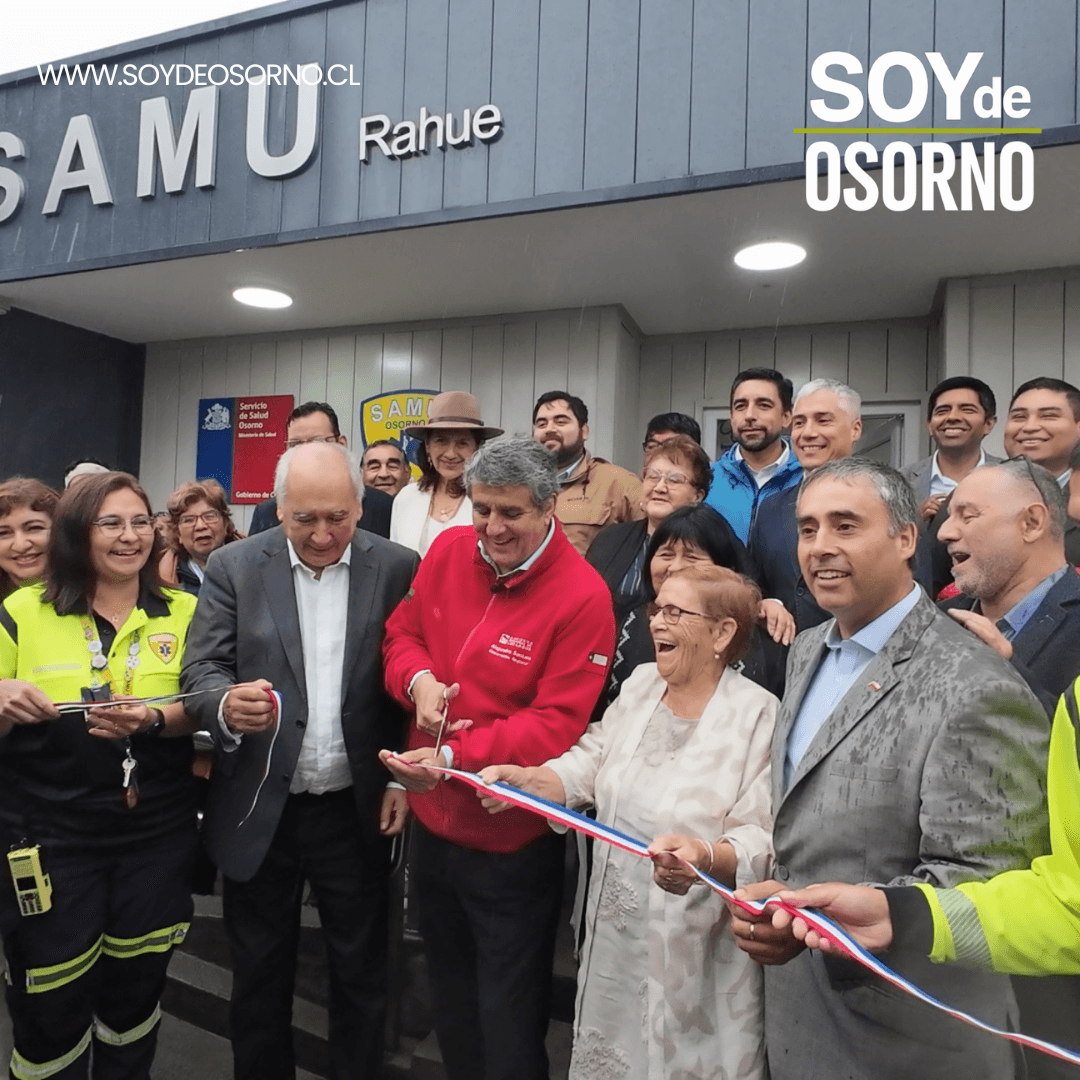 Inauguración de la Base SAMU Rahue en Osorno