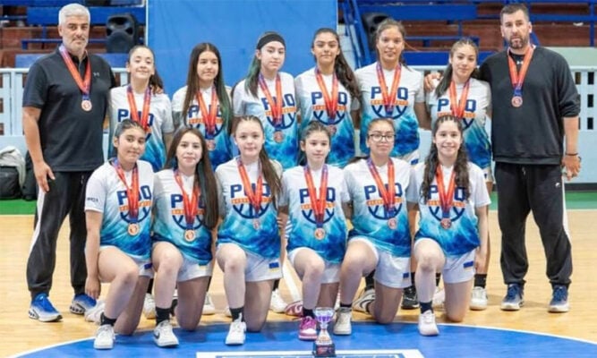 Punta Arenas Consigue Tercer Lugar en Nacional U-13 de Baloncesto Femenino