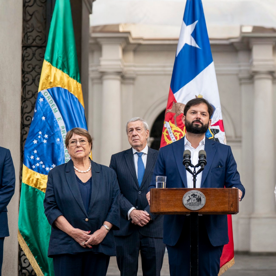 Boric oficializa candidatura de Michelle Bachelet a la ONU con respaldo regional
