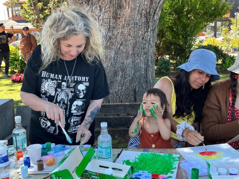 Color del Sur: Pintura In Situ con más de 300 Participantes