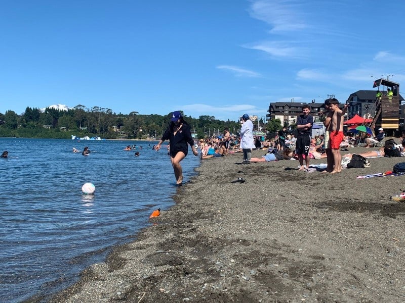 Prevención en playas de Puerto Varas tras trágico ahogamiento