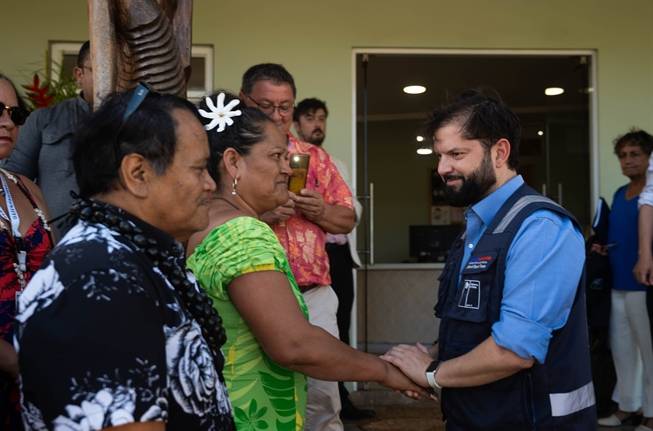 Presidente Boric detalla avances de infraestructura en Rapa Nui