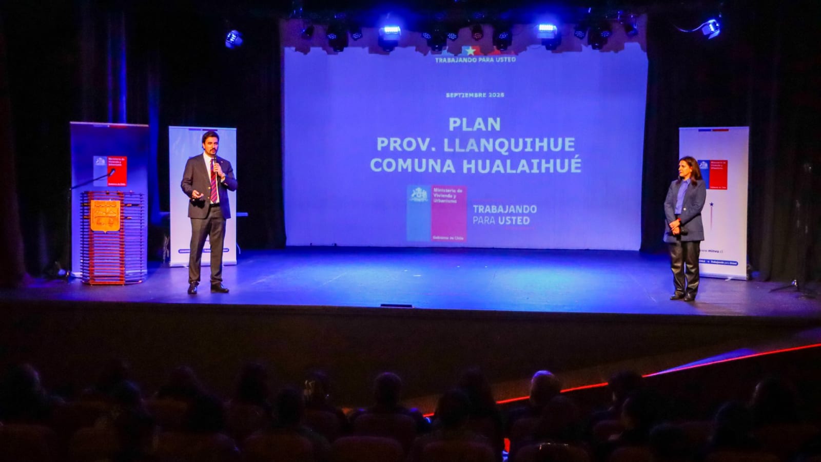 El seremi del Minvu presenta el Plan Integral de Vivienda y Urbanismo ante vecinos de la provincia de Llanquihue