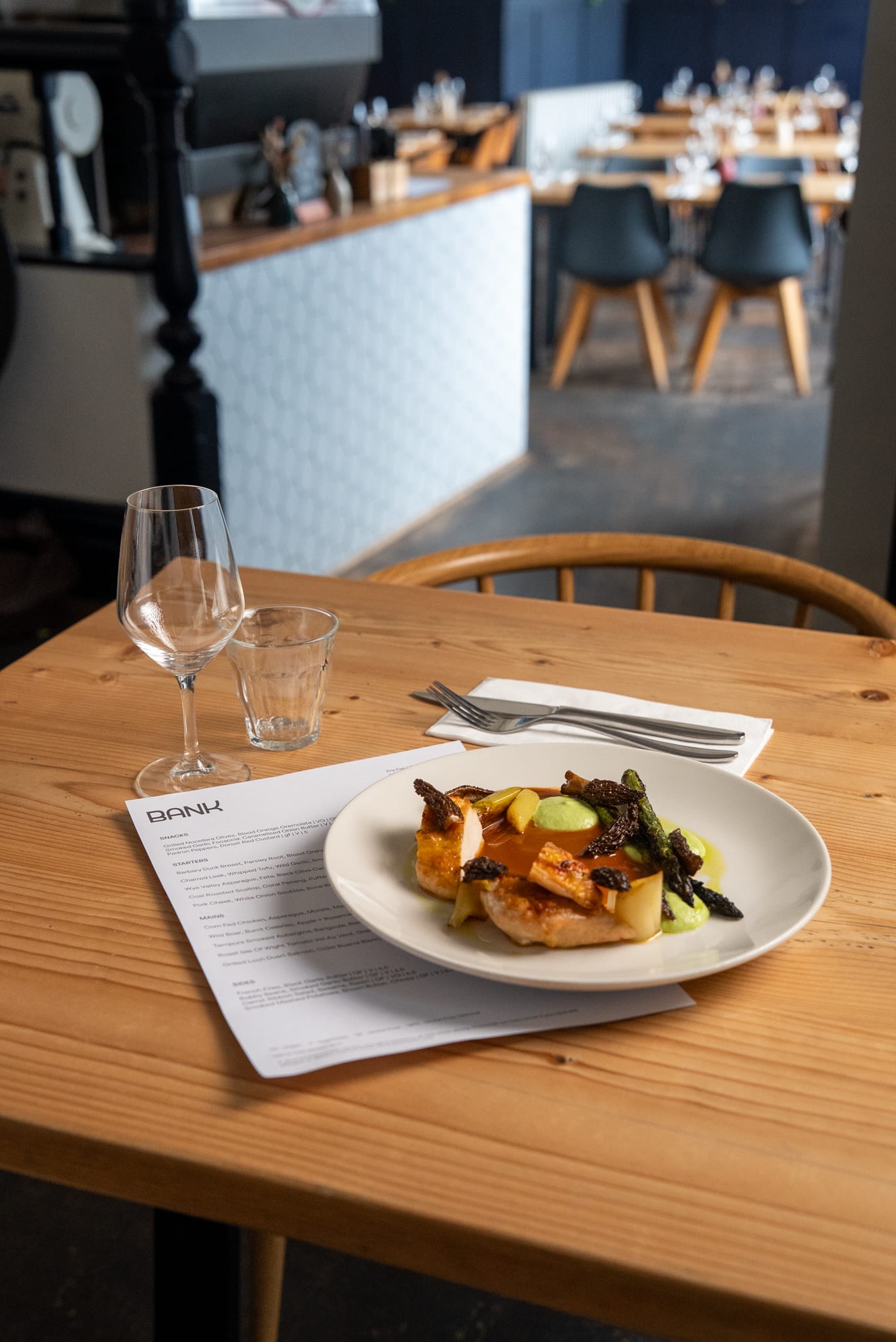 Social media content for a hospitality venue
