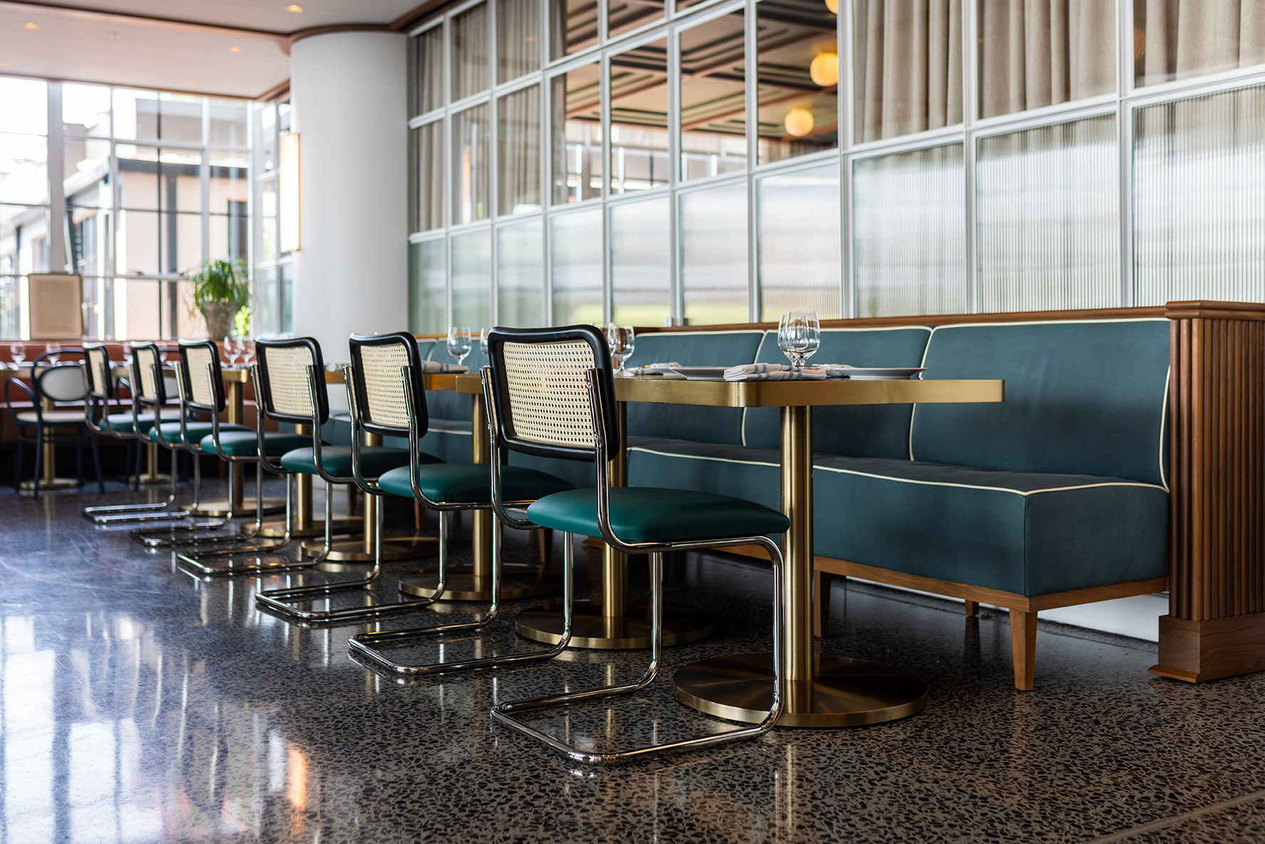 Starrett-Lehigh new restaurant interior