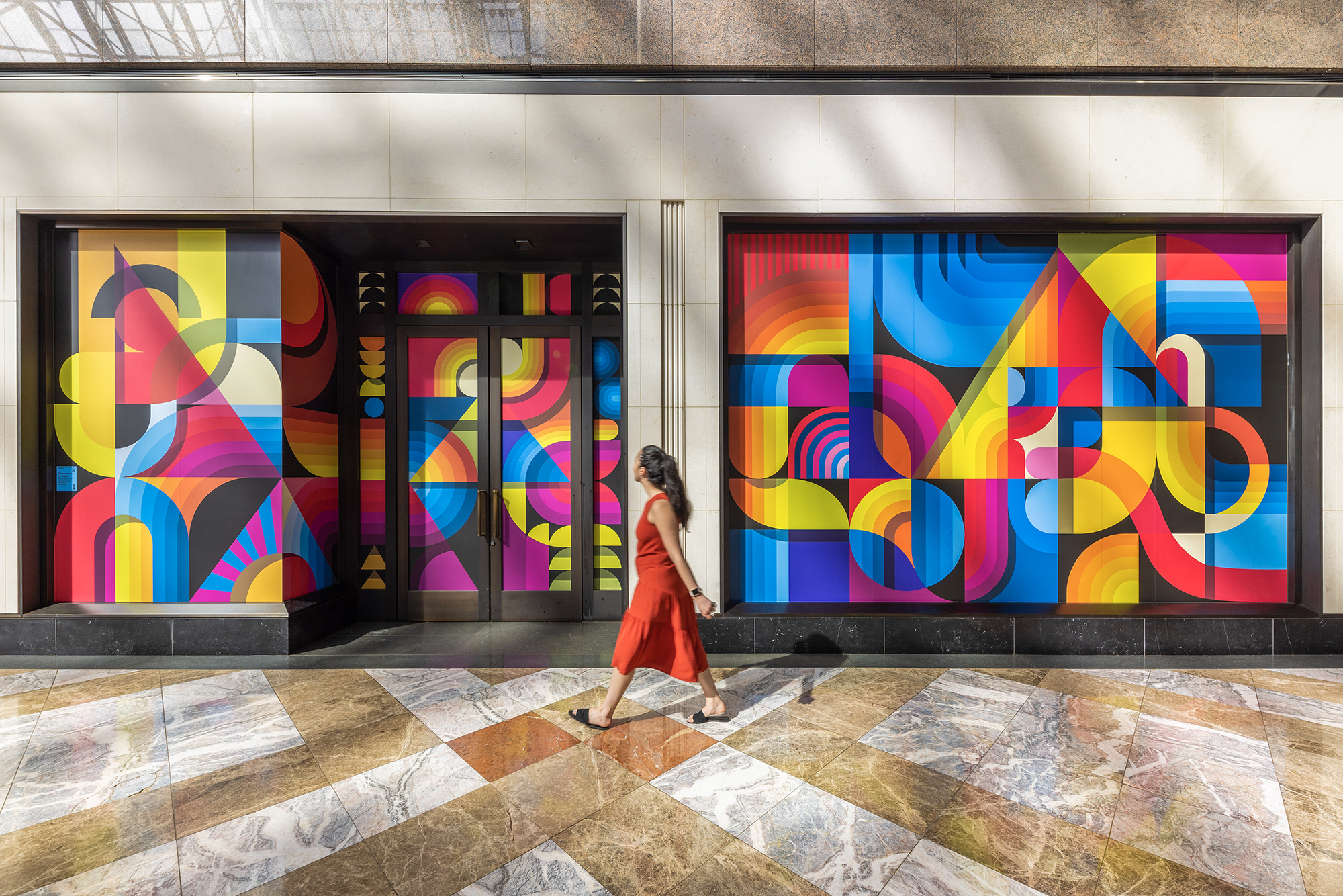 Jessie & Katey Art - Brookfield Place
