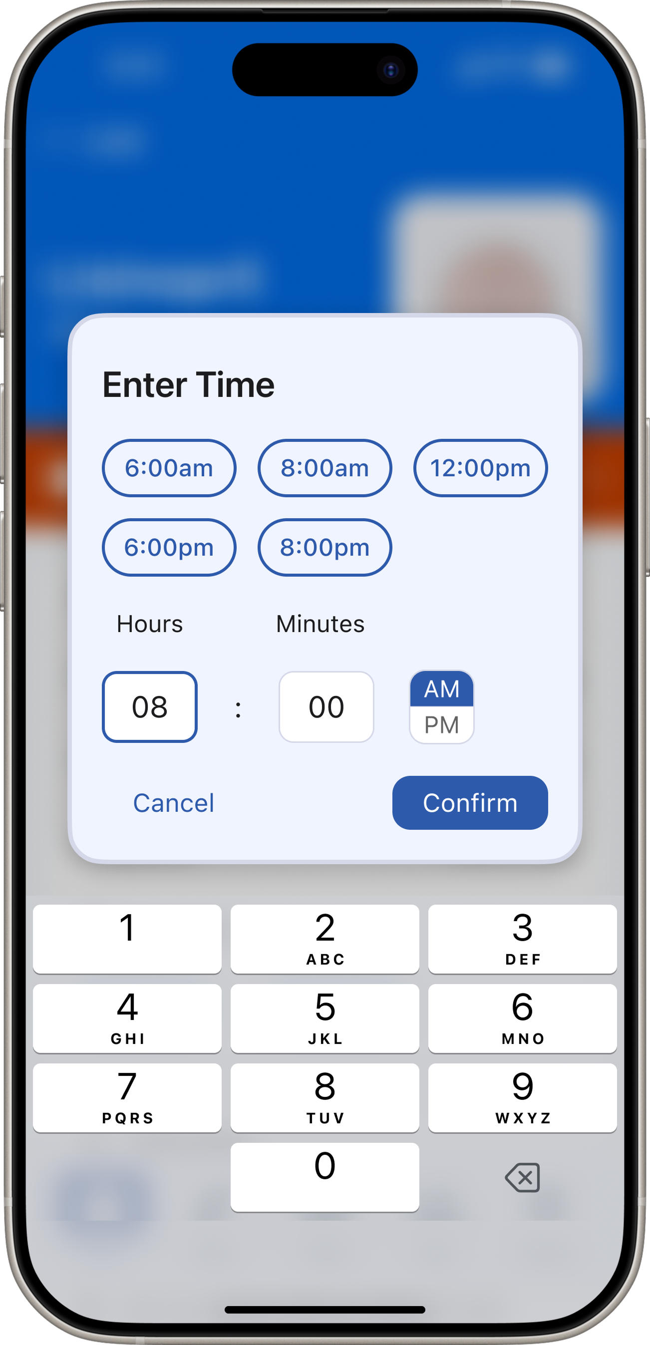 DoseCare enter time variant