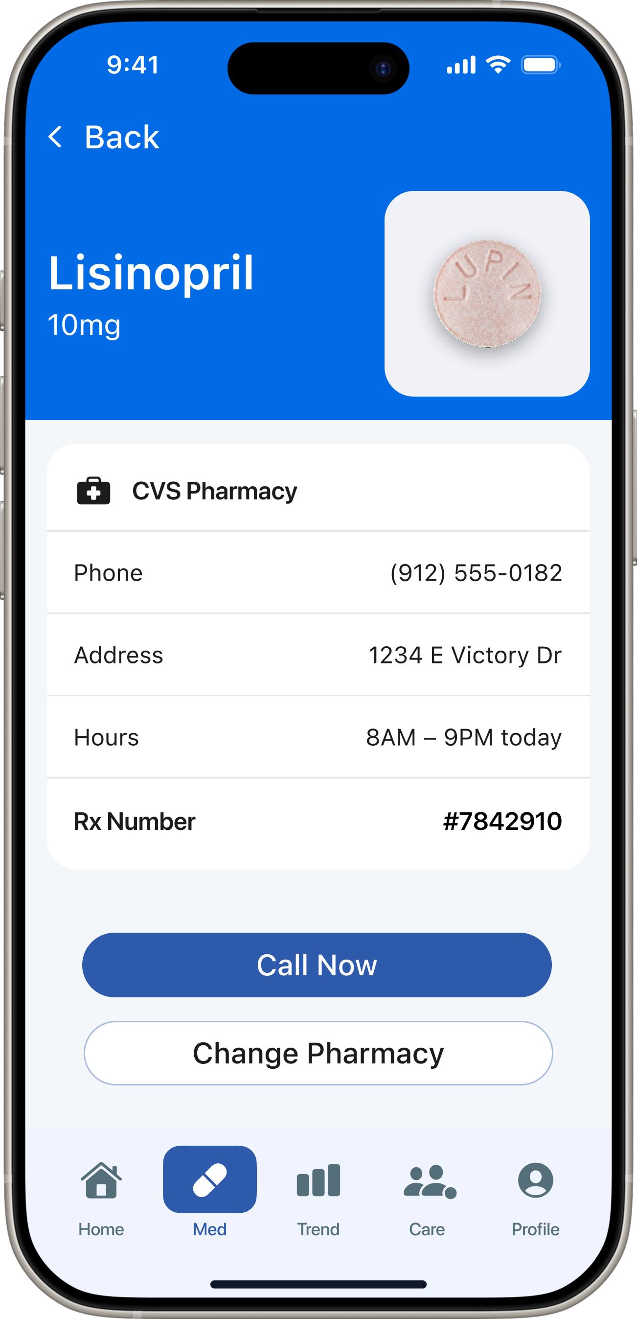 DoseCare refill pharmacy
