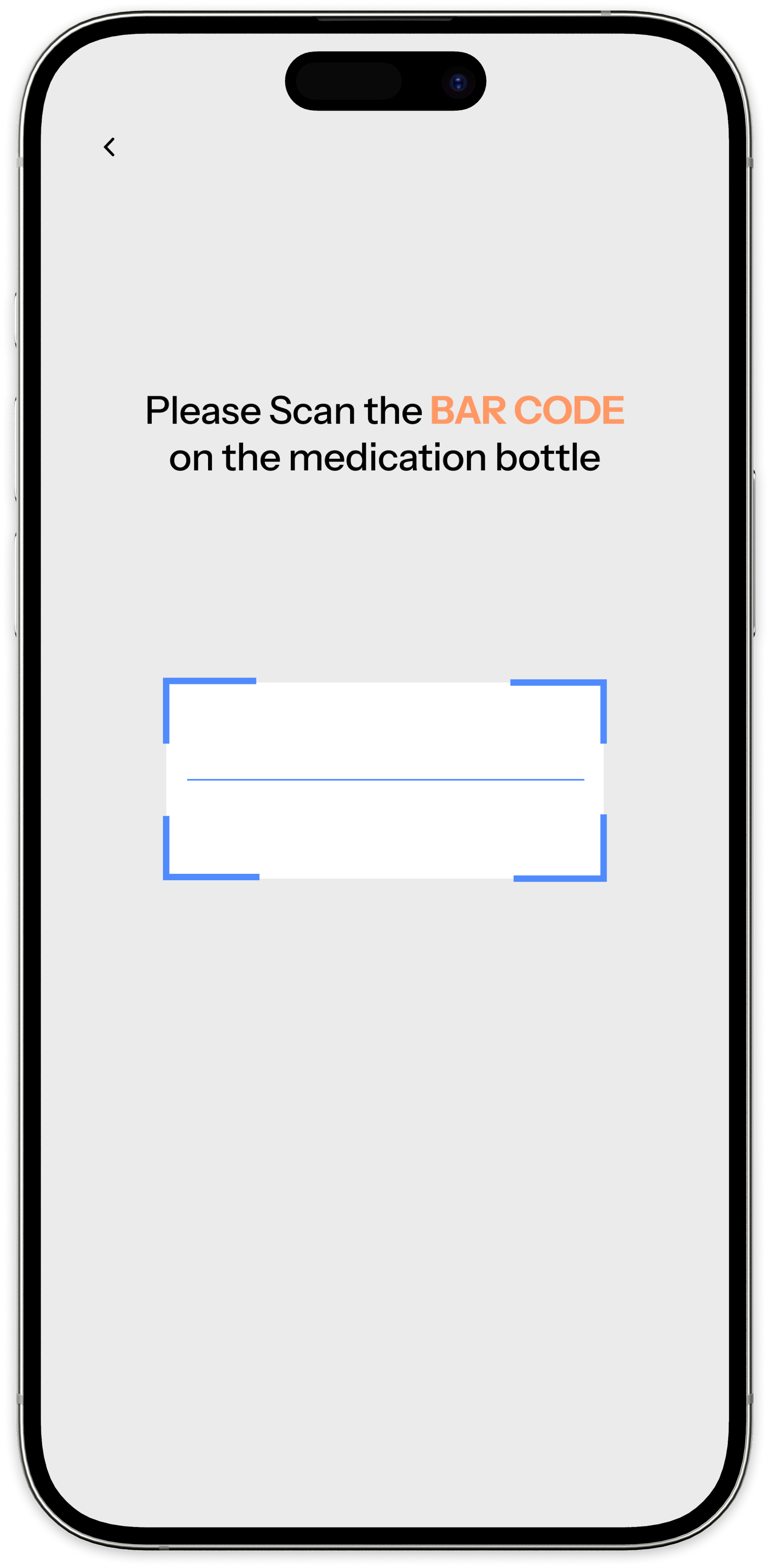 DoseCare scan screen v1