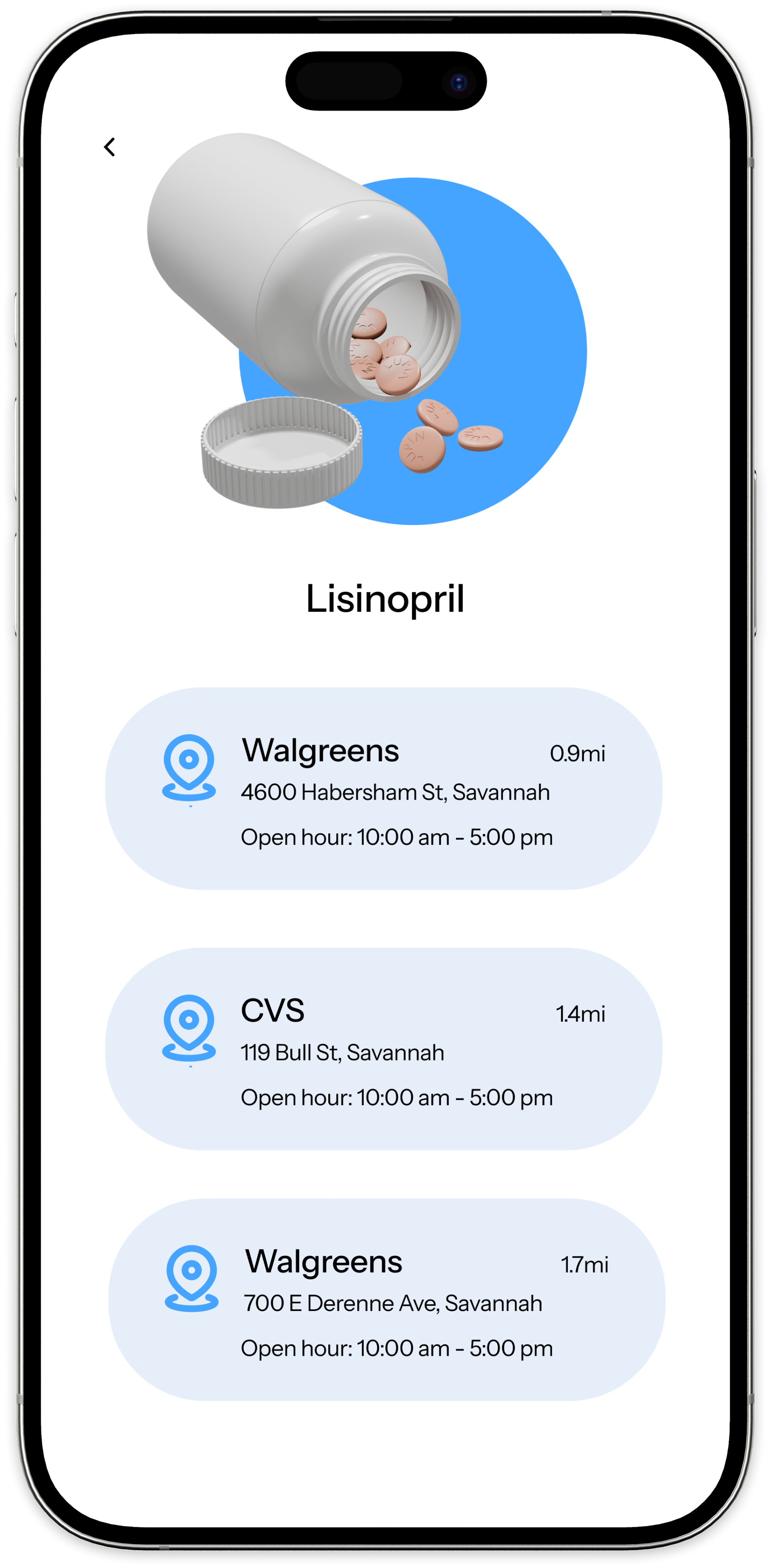 DoseCare refill screen v1