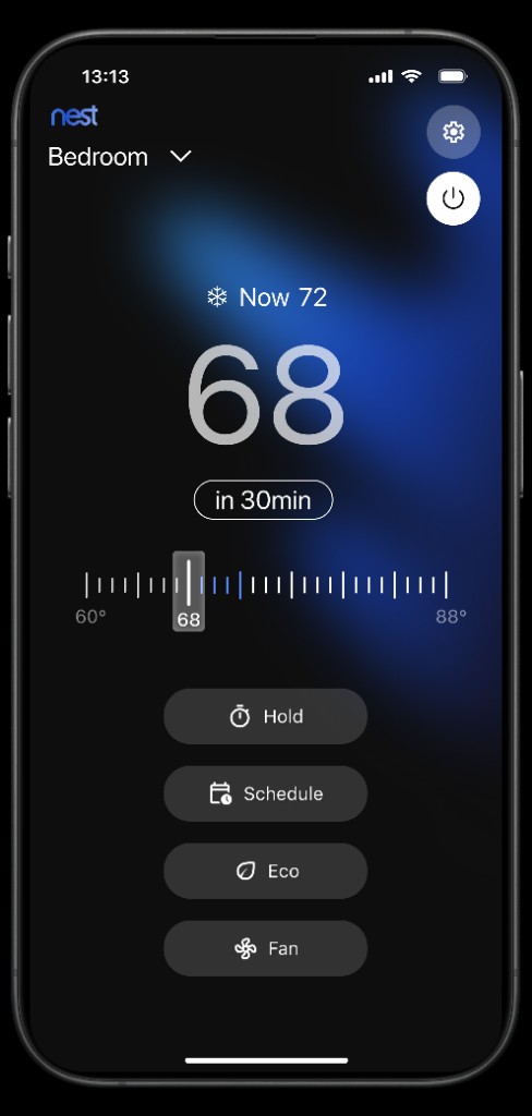 Temperature control phone app final