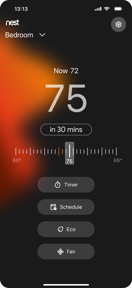 Heating state phone