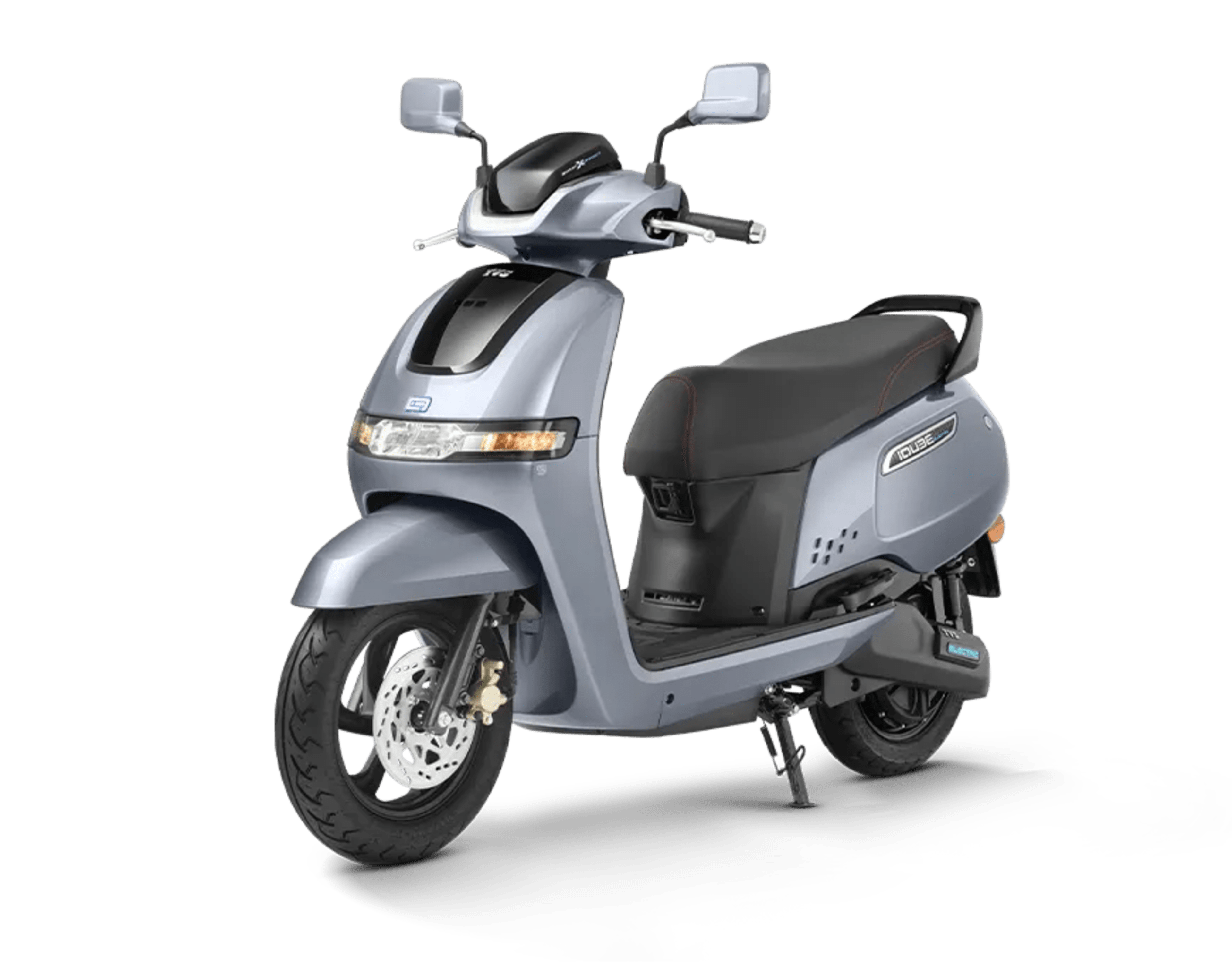 TVS iQube - Titanium Grey