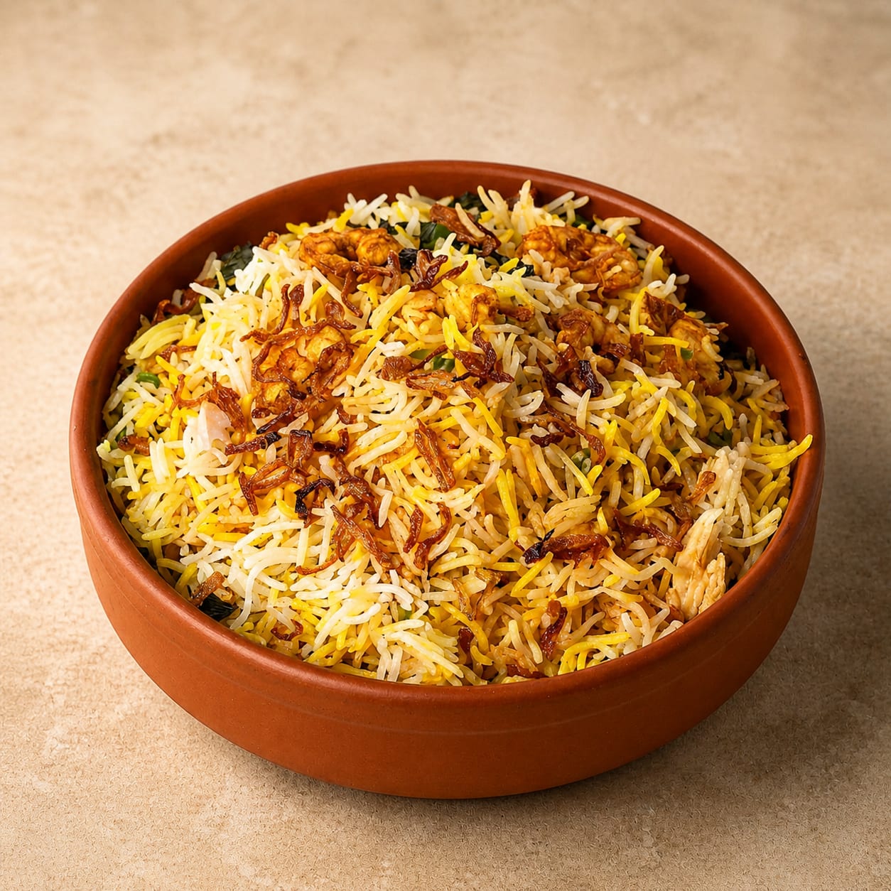 Prawns Biryani