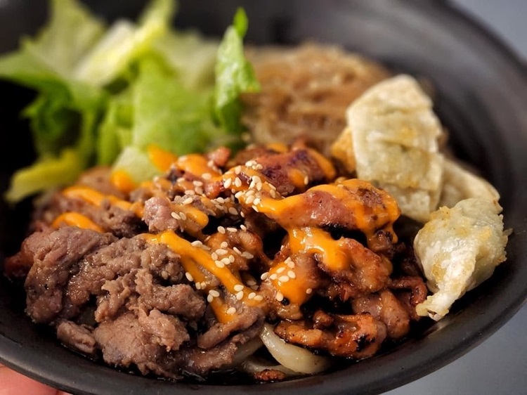 Bomb Tempura & Korean BBQ Bowl