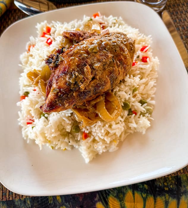 Gambian Lunch Meal