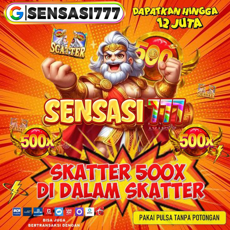 SENSASI777 | Bocoran Link Situs Slot Gacor Terpercaya Deposit Via Dana QRIS 5K/5000