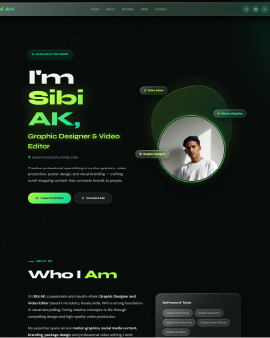 Sibi portfolio preview