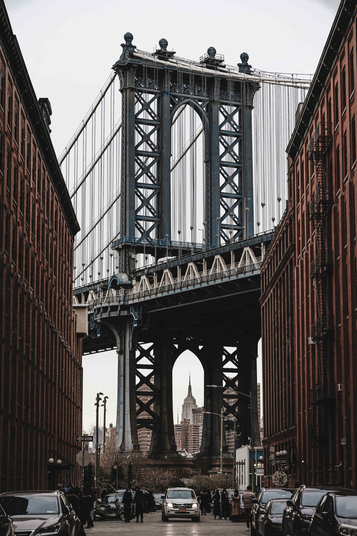 Dumbo y The Empire State - Brooklyn, USA