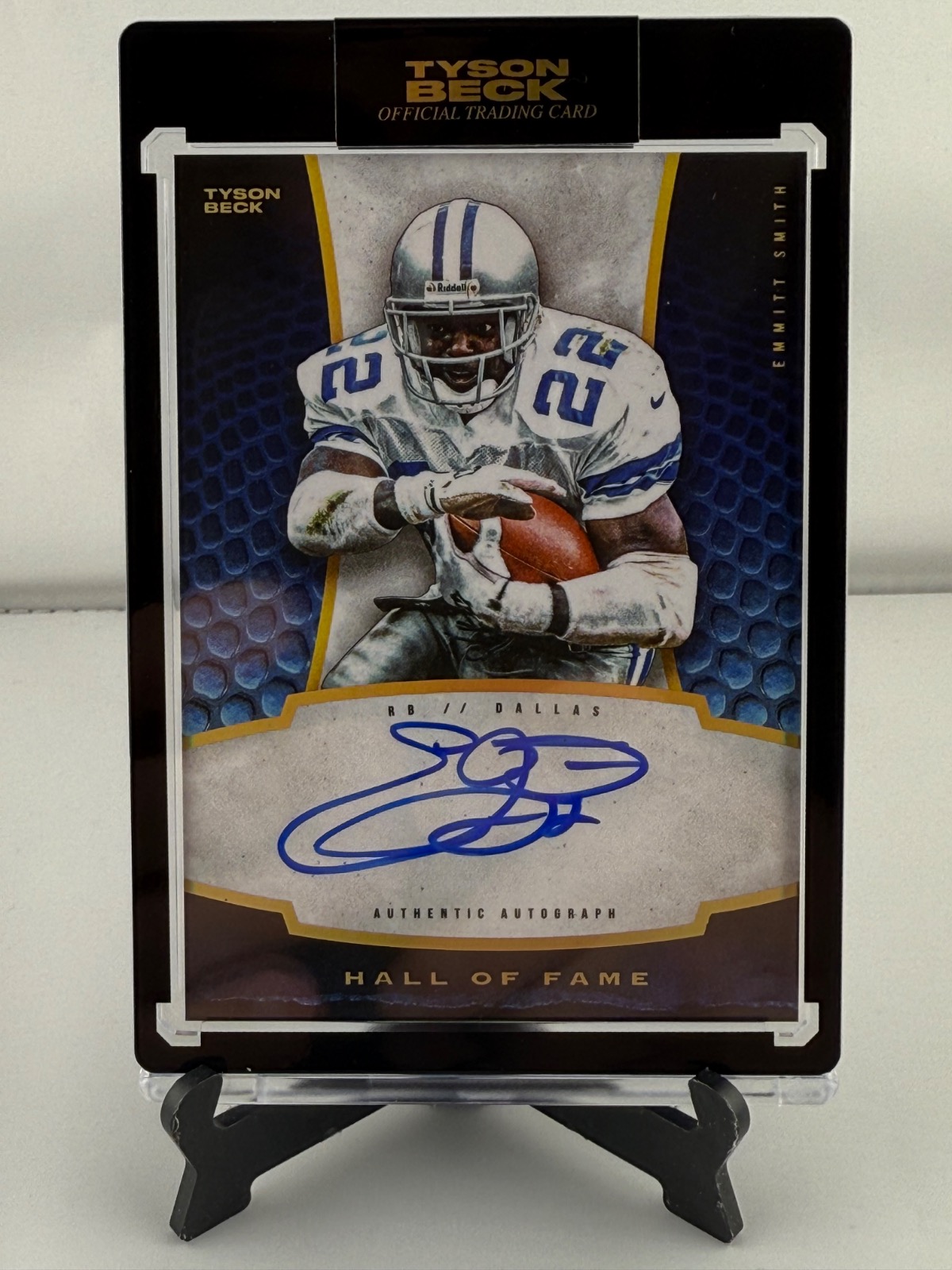 Emmitt Smith 2023 Tyson Beck Hall of Fame